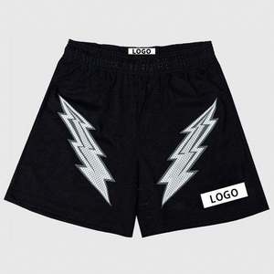 Custom Men's High Quality Knitted Mesh <b>Shorts</b> Breathable Quick Dry Summer Gym Sports <b>Shorts</b> with <b>Elastic</b> <b>Waist</b> - Product Image 3