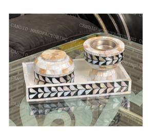 Coffrets cadeaux pour le Ramadan, article populaire, brûleur d'encens en bois Mabkhara, Mubkhar, sous-verre arabe - Product Image 5