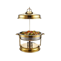 Attraktives Design CRAFTS Quadratischer Edelstahl-Chafing-Dish für Zuhause, Hotel, Restaurant, Buffet-Präsentation, Anpassbare Größe und Logo, Hochwertig