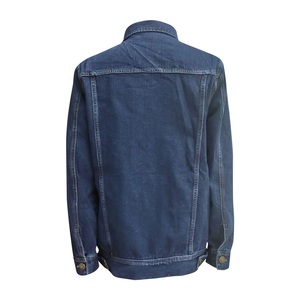 Nuevo diseño azul hombre Jean abrigos botón bolsillo hombres chaqueta de mezclilla otoño vaquero invierno Oversize prendas de vestir chaqueta para hombres - Product Image 2