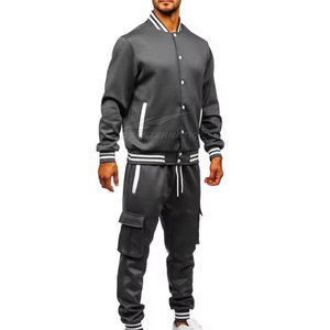 Survêtement en cuir élégant pour hommes avec un design en deux pièces adapté aux événements et à un usage quotidien Survêtement en cuir pour hommes - Product Image 6