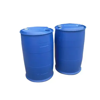 Groothandelsprijs Plastic Vat 200l Hdpe Open Top Blauwe Plastic Trommel \ 55 Gallon Hdpe Zwaar Blauw