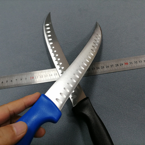 Rt10r 10 inch giết mổ thịt chế biến dao butcher skinning dao PP xử lý rãnh lưỡi thương mại dài trái cây phân phối dao - Product Image 5