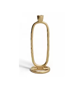 Bougeoirs multifonctionnels en métal avec un design exquis pour les accents d'éclairage Décoration de bougies à l'arrivée chaude Supports votifs - Product Image 6