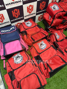 Sac à dos de baseball robuste unisexe, durable, imperméable, léger, multi-compartiments, avec logo personnalisé, en tissu Oxford - Product Image 6