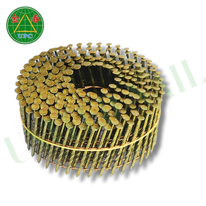 1-1/4 "x 0.083 Clous de bobine de fil de palette avec tige lisse/anneau/vis, taille personnalisée pour la fabrication de palettes depuis l'usine du Vietnam - Product Image 5