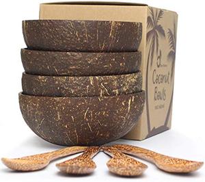 Export Standard with Laser Engraved Coconut Shell Bowl Provide in Large Quantity - Product Image 5
