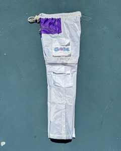 Wholesale Custom High Quality Nylon Fabric <b>Elastic</b> <b>Waist</b> Mid Rise Lightweight Flat Front <b>Cargo</b> Pockets Breathable <b>Pants</b> - Product Image 4