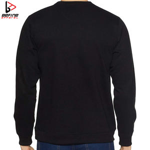 Sudadera de Felpa Gruesa al por Mayor, con Logotipo Personalizado Impreso, Diseño Sólido, para Hombre, Corte Regular, 100% Algodón, para Invierno - Product Image 4