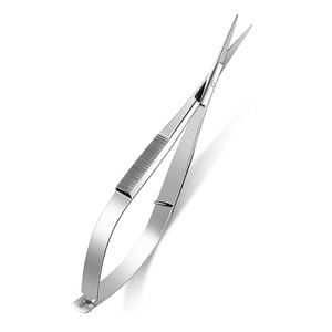 Ultimate Precision Sharp Stainless Steel Curved Straight Spring <b>Scissors</b> for Microblading and Eyelash-High Quality Right-Handed - Product Image 6