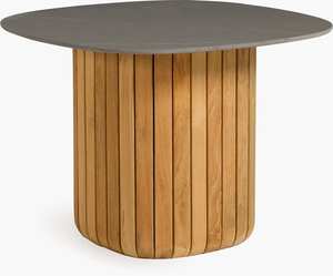 Mesa de centro moderna de madera maciza acentos de campo francés para uso en exteriores sala de estar cocina hogar Oficina apartamentos minimalistas - Product Image 1