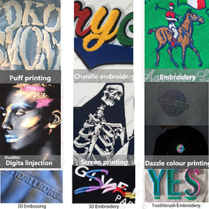 Qianshi หมวกผ้าฝ้าย100% 600Gsm ขนาดใหญ่ใส่ได้พอดีกับ3D พิมพ์ลายผ้าฟลีซเทอร์รี่หรือลายเปล่า - Product Image 6