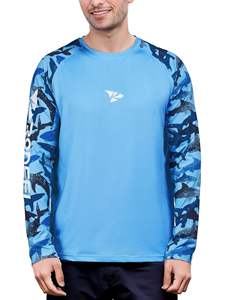 Rashguard เสื้อออกกำลังกายแขนยาวสำหรับผู้ชายเสื้อออกกำลังกายรัดรูปแห้งเร็ว - Product Image 2