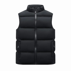 เสื้อกล้ามซอฟท์เชลล์สำหรับผู้ชายเสื้อแจ็กเก็ตกีฬากลางแจ้งเสื้อแจ็คเก็ตบุฟองน้ำทรงปล่อยแขนกุดไซส์ใหญ่พิเศษสำหรับกิจกรรมกลางแจ้ง - Product Image 2