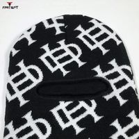 Pasamontañas Deportivo Unisex de Alta Calidad al por Mayor, Diseño Sublimado, para Uso Diario, Resistente al Viento, Color Negro, Personalizable, 100%
