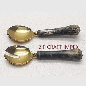 ช้อนตักสลัดด้ามไม้อาเคเซียใหม่มีดีไซน์มาแรงมีดีไซน์ทันสมัยช้อนตักสลัด - Product Image 5