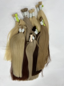 PURO Extension de cheveux vierges Remy de couleur naturelle Style droit Vague du Vietnam Double trame Styling avantageux en gros - Product Image 4