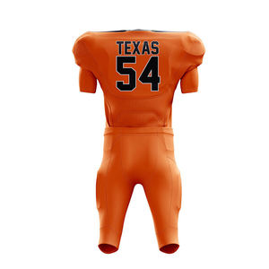 Ensemble de maillot et pantalon de football américain respirant, design rembourré, couture durable, équipement d'équipe sportive - Product Image 5