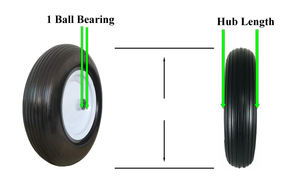 Neumáticos de PU a prueba de pinchazos 2024 para cochecitos y scooters de bebé, neumáticos de poliuretano no neumáticos duraderos a la venta - Product Image 5