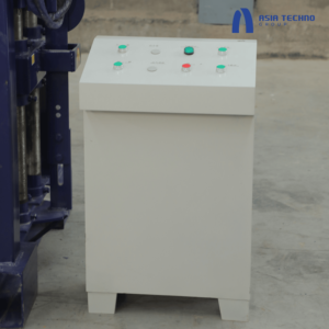 Máquina de fabricación de bloques de hormigón de alta eficiencia de la marca HF de accionamiento externo de 380V, incluye componentes principales, vibrador de motor - Product Image 2