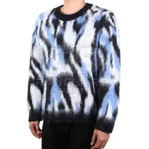 Pull en laine chaud pour homme, confortable et élégant, pull oversize pour homme, tricot épais et chaud - Product Image 4