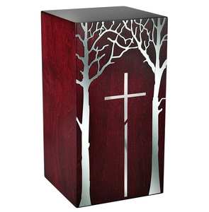 Belle urne de crémation pour adultes pour cendres Urne funéraire unique Cercueil commémoratif Urne papillons personnalisée pour arbres de cendres adultes - Product Image 2