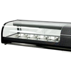 Vitrina Refrigerada Comercial para Sushi de 54 Pulgadas con 5 Bandejas y LED - Product Image 1