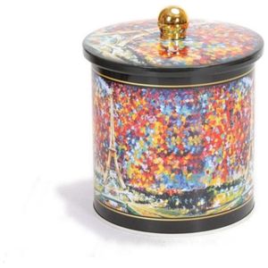 Afremov Paris 2.1L Boîte ronde en métal 140x150mm avec poignée à bouton EF14302 Turquie - Product Image 2