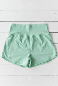 Shorts de Yoga de Alto Rendimiento, Elásticos, de Cintura Alta, Ligeros y Transpirables para Entrenamiento - Product Image 3