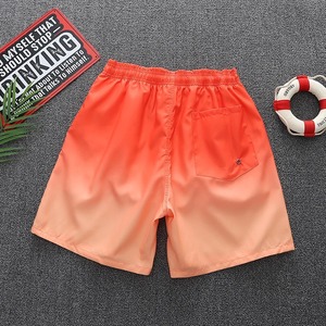 กางเกงว่ายน้ำชายหาดผู้ชายพร้อมซับในตาข่ายระบายอากาศกางเกงขาสั้นยิมสวยตกแต่งด้วยซิป - Product Image 3