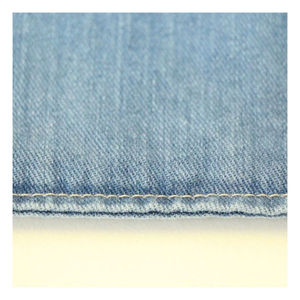 High Quality 100% Customizable Slub Ready <b>Jean</b> Fabric High <b>Stretch</b> Cotton Imitation Denim Plain Polyester Ready Goods Suppliers - Product Image 2