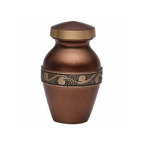 Factory Wholesales Customize Pet and Adult Mini <b>Keepsake</b> Urns Metal Human Cremation Urns Use for Animal <b>Ashes</b> - Product Image 5