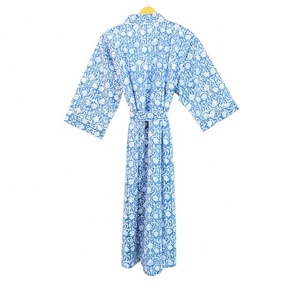 Robes en molleton en peluche douce taille libre pour femmes longues et épaisses Kimono vêtements de nuit chemises de nuit et chemises de nuit pour les occasions de spa de printemps - Product Image 6