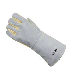 Best Material Customized Logo <b>Welding</b> <b>Gloves</b> Hot Selling ODM Services Factory Made Hand and Arm Protection - Product Image 4