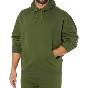 Sweat à capuche épais surdimensionné pour homme, hiver, chaud, polaire, polyester/coton, impression numérique, fabrication en gros - Product Image 4