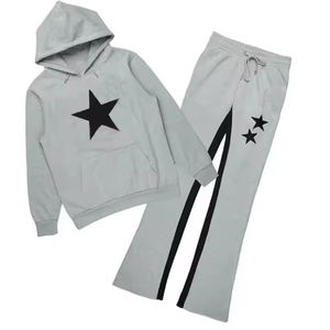 Chándal acampanado para hombre de alta calidad, ropa para adultos, superventas, cómodo, barato, transpirable, chándales acampanados con logotipo personalizado - Product Image 2