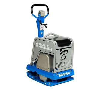 Compacteur à plaques réversible Bartell 19 x 34, options d'alimentation diesel ou électrique, état neuf ou d'occasion, moteur Honda Robin Kama - Product Image 2