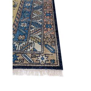Tapis en laine noué à la main Savana Green GKWL-5154, motif géométrique, rectangle 9x12, tapis de salon pour la décoration de la maison, couloir - Product Image 4