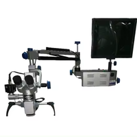 OTOLARYNGOLOGIE ENT MONTAGE MURALE NUMÉRIQUE ENT MICROSCOPE CHIRURGICAL CAMÉRA HD 3 ÉTAPES, TV LED ..