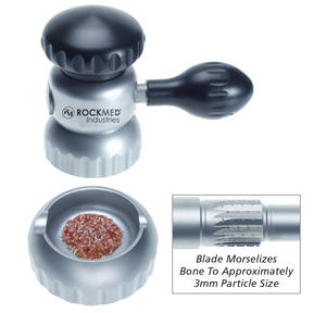 Herramienta de metal dental reutilizable Molino de hueso de acero inoxidable manual - Product Image 5