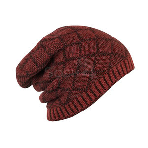 Pakistan Made 100% Wool Jacquard Beanies Hats Custom Logo Design Unisex Adult Casual Hats in Cheap Price - Product Image 2