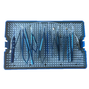 KAHLU-Kit de instrumentos de cirugía quirúrgica oftalmológica, juegos de instrumentos de cirugía ocular con estuche, juegos de instrumentos ortopédicos - Product Image 1
