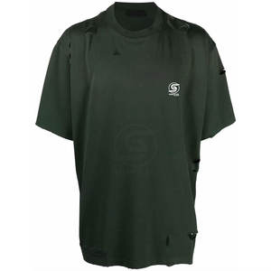 T-shirt en coton 100% délavé pour homme, nouveau design pour usage extérieur, vente en gros, vêtements de mode, coupe ample, imprimé, t-shirt délavé pour homme - Product Image 3