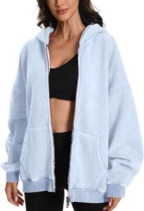 เสื้อฮู้ดซิปสำหรับฤดูหนาวที่สวมใส่สบาย ผลิตจากผ้าฝ้ายเนื้อนุ่ม 360 กรัม ออกแบบมาเพื่อการสวมใส่ในชีวิตประจำวัน สไตล์ลำลอง ให้ความอบอุ่นยาวนาน - Product Image 3