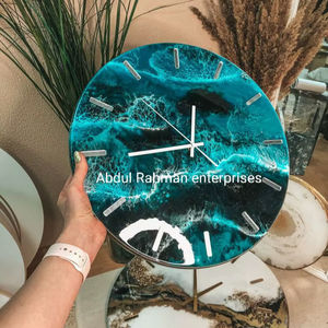 Wholesale Customized Size Modern Resin <b>Wall</b> <b>Clock</b> Quartz Motive Needle Display for Home Office Decorative Item Best <b>Living</b> <b>Room</b> - Product Image 1