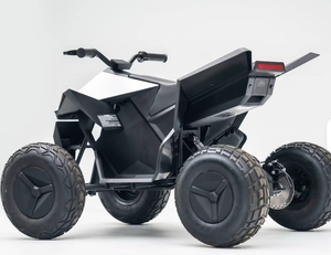 Camioneta eléctrica RC TUK Electric Tes-la Cyberquad para niños, motor eléctrico de 4 voltios y 350 vatios, batería de 21.6V y 188 vatios-hora. - Product Image 1