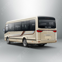 Nouveau minibus électrique Ankai N71E 23 places, autonomie de 480 km, conduite à gauche, transmission automatique, capacité de 155,33 kWh, autocar de luxe