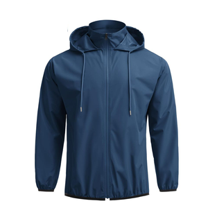 Mosaic Impex Best Quality Hoodie Raining Jacket of 2025 <b>Rain</b> <b>Coat</b> for <b>Mens</b> Lightweight Custom logo Waterproof Windbreaker Jacket - Product Image 2