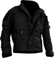 Veste Softshell Tactique Extérieure Imperméable Chaude avec Capuche et Protection Coupe-Vent à Fermeture Éclair Complète pour Aventure Voyage et Randonnée 2026