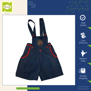 ชุดเอี๊ยมแขนสั้นสำหรับเด็กผู้ชายชุดกางเกงขาสั้นจากอินเดีย - Product Image 5